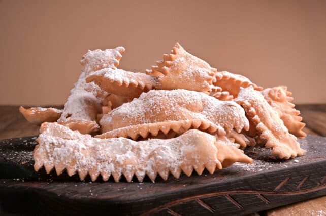 cenci di carnevale alla fiorentina