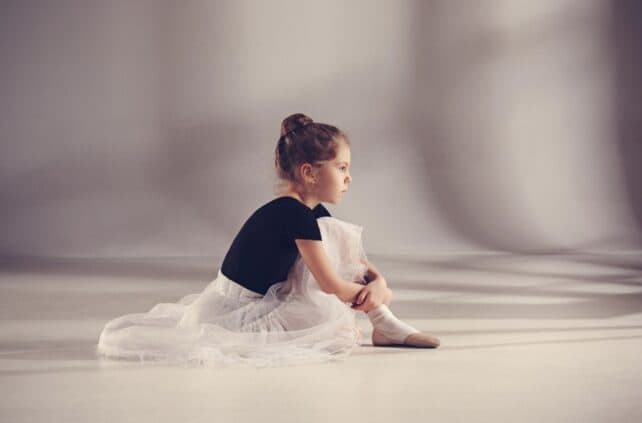 bambina ballerina di danza classica