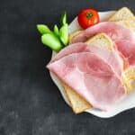 sandwich gustosi con prosciutto cotto