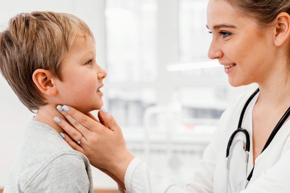 pediatra che vista bambino